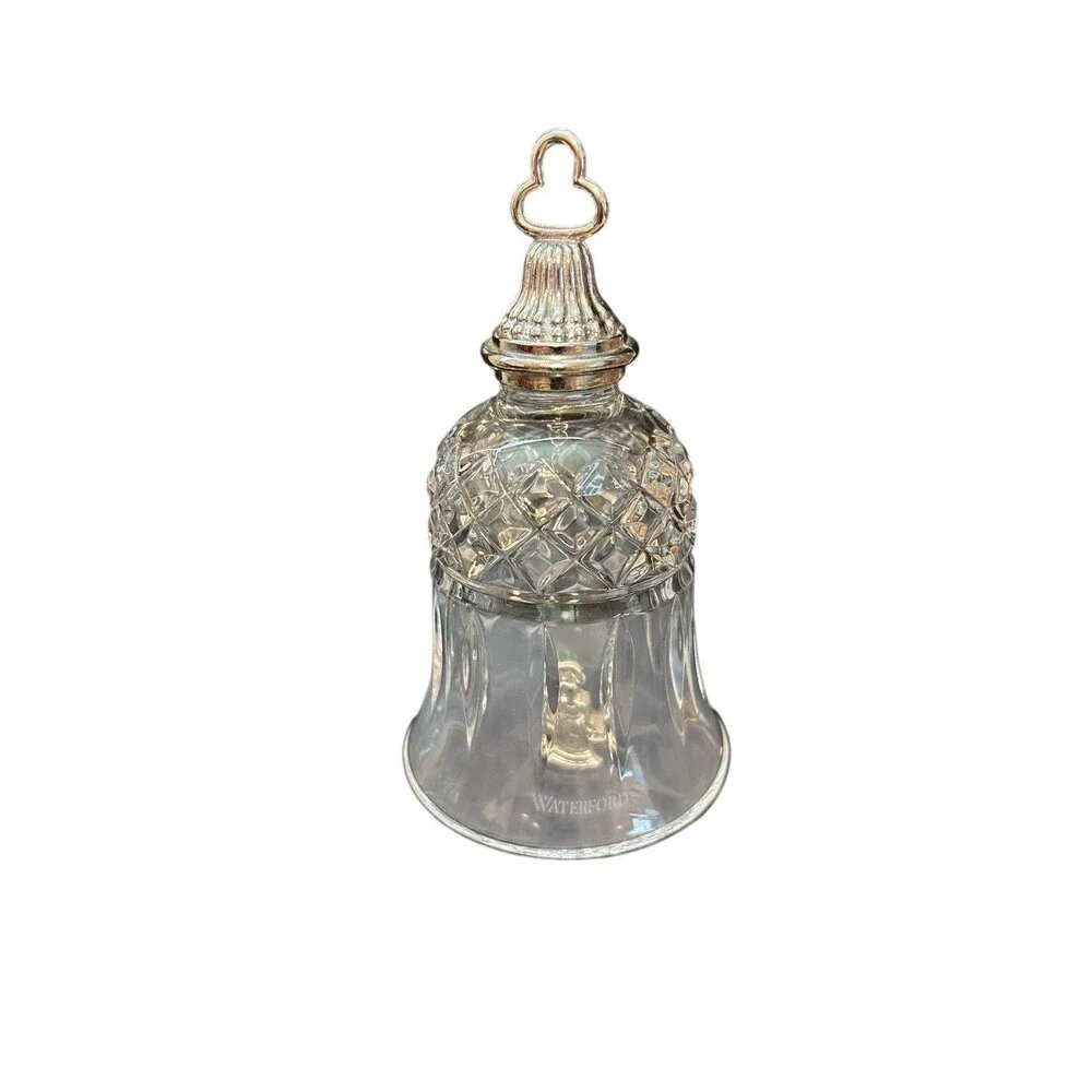 WATERFORD CRYSTAL 8TH EDITION 12 DAYS OF CHRISTMAS BELL ORNAMENT MAIDS A MILKING